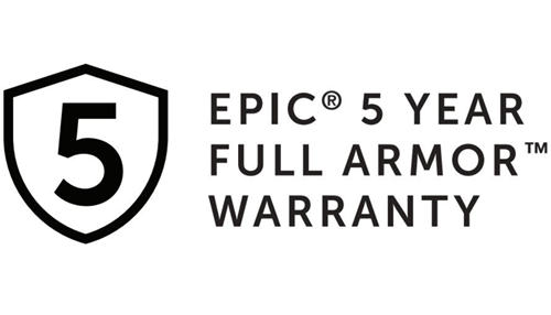 EPIC 5 YEAR FULL ARMOUR WARRANTY